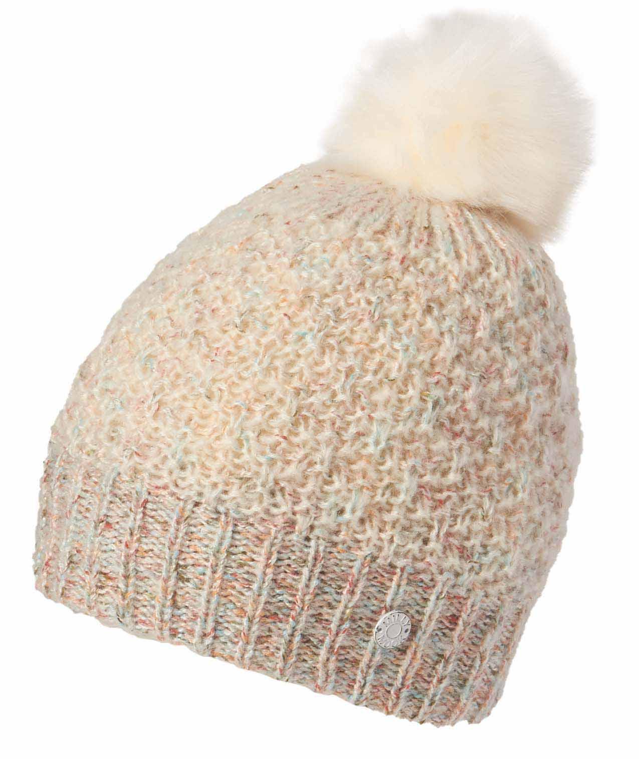 Millymook Girl's Beanie - Bribie (White/Multi)